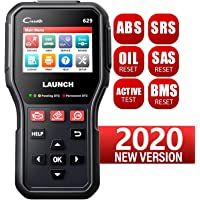 LAUNCH Code Reader CR629 Interfaz Diagnosis OBD2 con Sistema ABS y SRS(Airbag) y Especial Cambio Aceite y Ajuste SRS con…